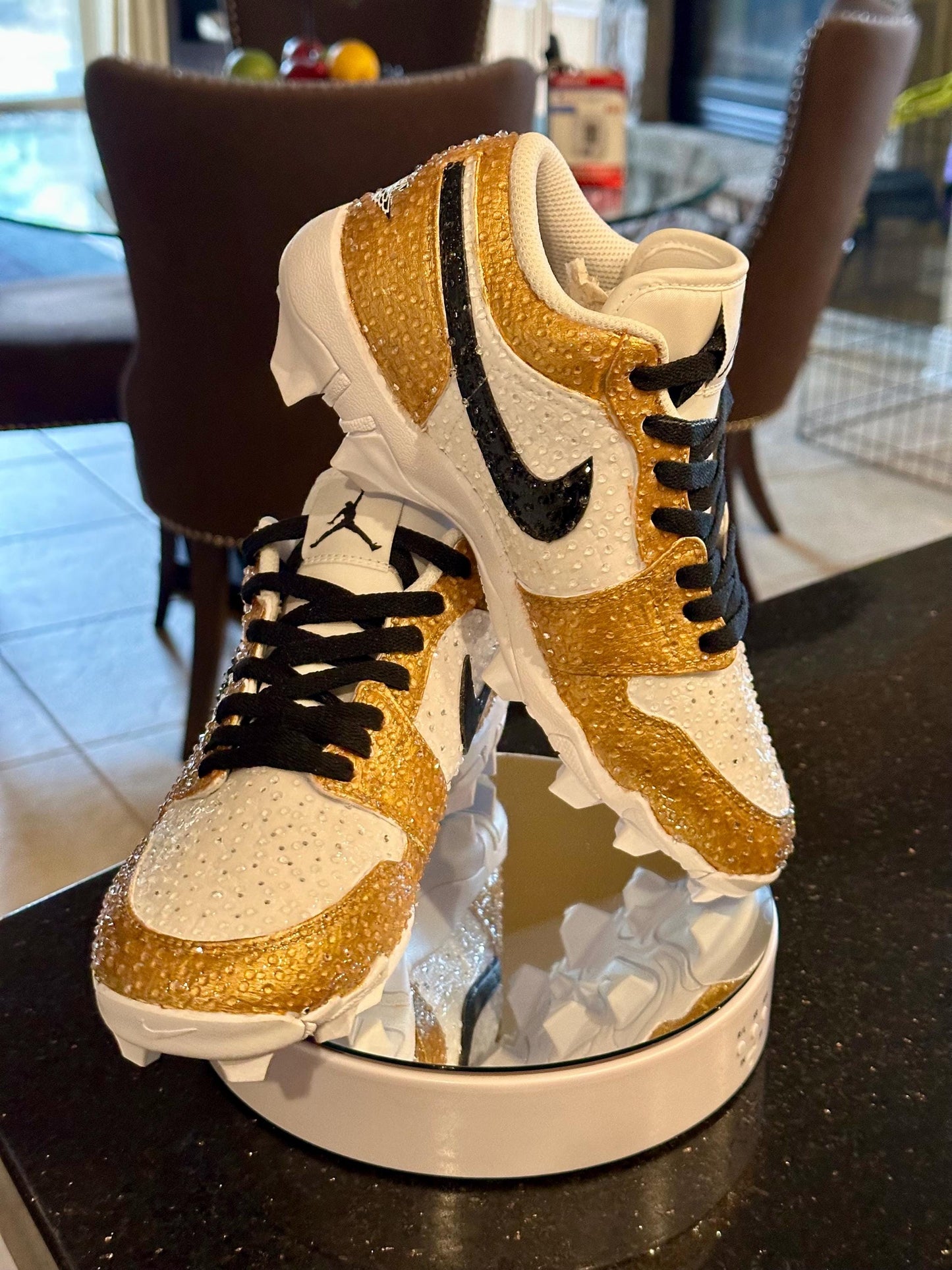 Custom Nike Cleats, Football MJ Nike Shoes, Game Day Boys GiftGift
