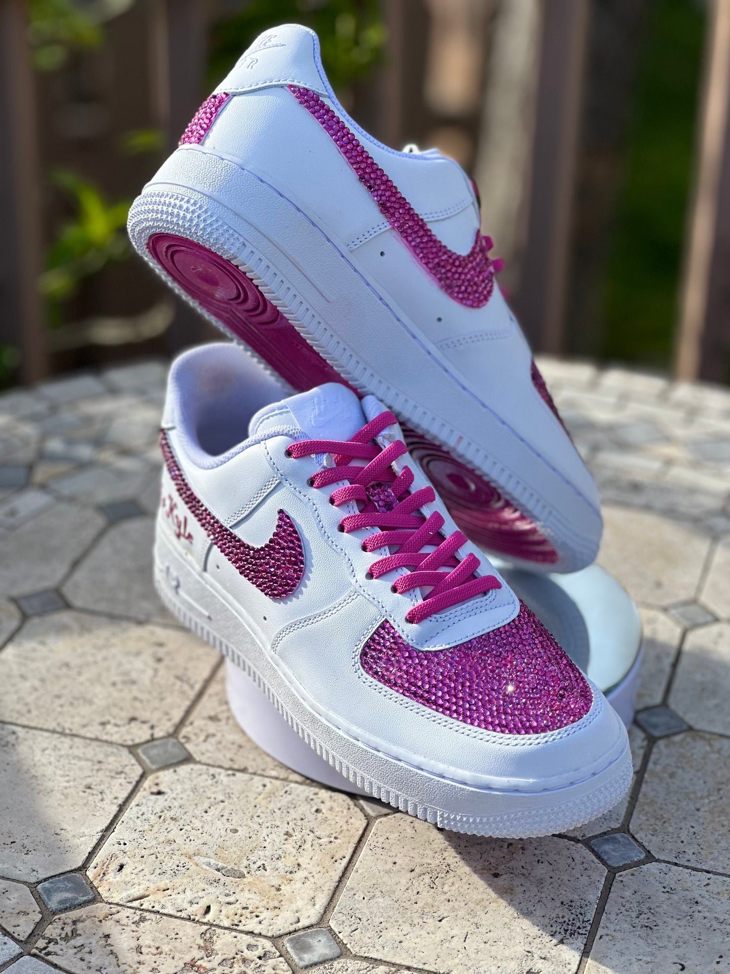 Custom Nike Wedding Shoes, Nike Low Bridesmaids Shoes, Sneaker Ball  Bling Shoes, Graduation, Birthday Bedazzeled Shoes,  Gift For HerGift