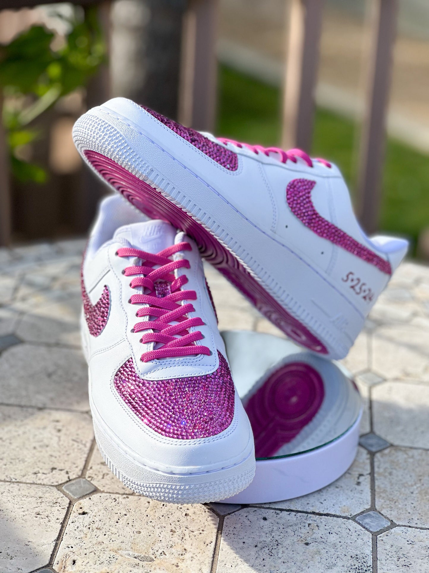 Custom Nike Wedding Shoes, Nike Low Bridesmaids Shoes, Sneaker Ball  Bling Shoes, Graduation, Birthday Bedazzeled Shoes,  Gift For HerGift